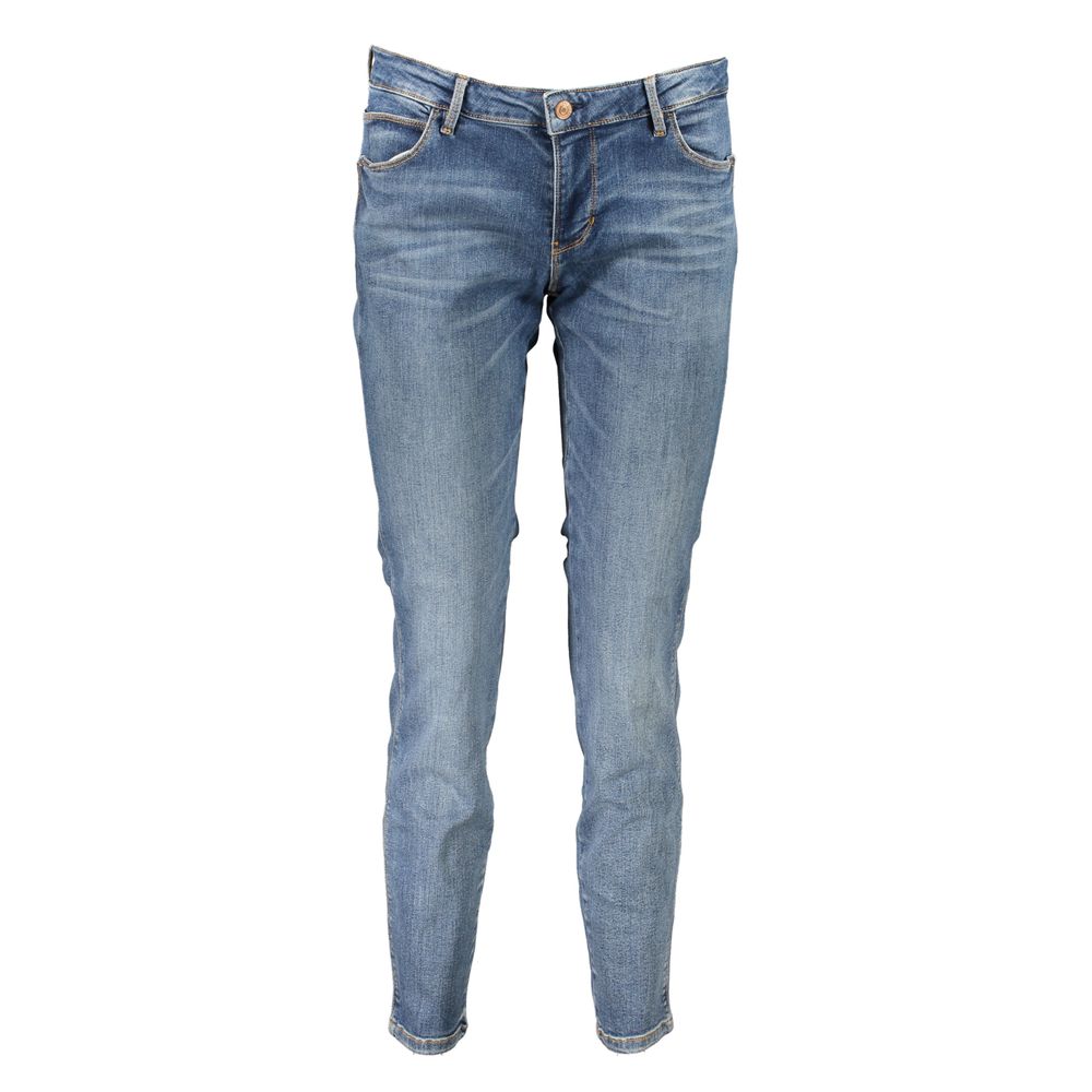 Dámské úzké džíny Guess Jeans Blue Cotton