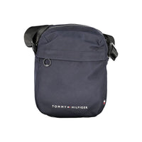 Tommy Hilfiger Blue Recycled Polyester Men Shoulder Bag