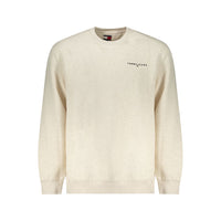 Tommy Hilfiger Beige Cotton Men Sweatshirt