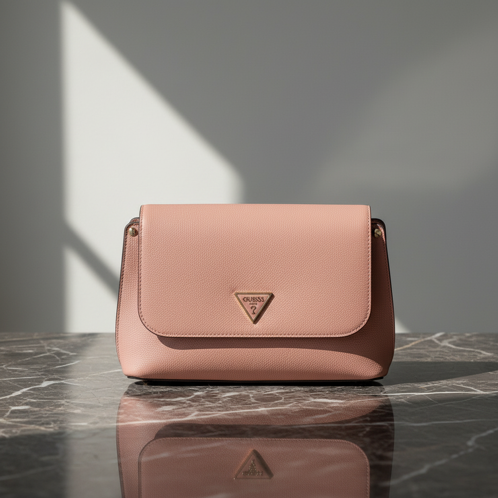 Dámská polyuretanová kabelka Guess Jeans Rosa