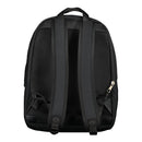 Tommy Hilfiger Black Polyester Men Backpack