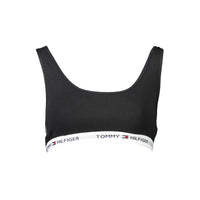 Tommy Hilfiger Black Cotton Women's Sports Bra