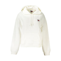 Tommy Hilfiger White Cotton Women Sweatshirt