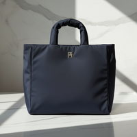 Tommy Hilfiger Blue Polyester Women Handbag