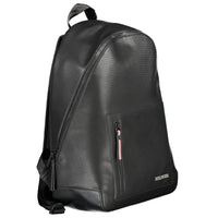 Tommy Hilfiger Black Polyurethane Men's Backpack