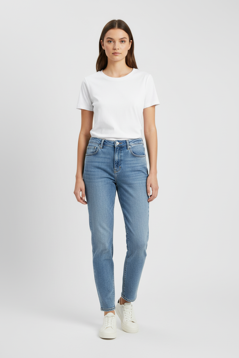 Dámské modré bavlněné džíny Tommy Hilfiger