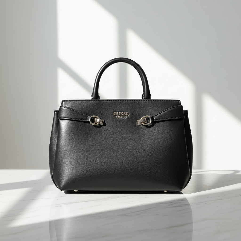 Guess Jeans svart damhandväska