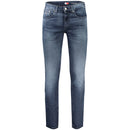Tommy Hilfiger Blu Cotton Men's Slim Jeans