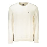 Tommy Hilfiger White Cotton Men's Sweater