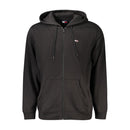 Tommy Hilfiger Black Cotton Men's Hoodie Sweatshirt