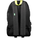 Tommy Hilfiger Black Recycled Polyester Men Backpack