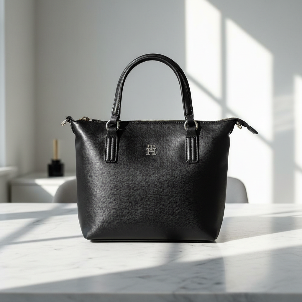 Tommy Hilfiger Nero Poliestere Woman Handbag