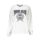 Tommy Hilfiger Bianco Cotton Women Sweatshirt