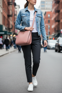 Dámská kabelka Guess Jeans Rosa z poliuretanu