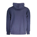 Tommy Hilfiger Blue Cotton Men's Hoodie Sweatshirt