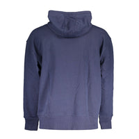 Tommy Hilfiger Blue Cotton Men's Hoodie Sweatshirt