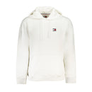 Tommy Hilfiger White Cotton Men's Sweatshirt Hoodie