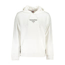 Tommy Hilfiger White Cotton Men's Sweatshirt with Hood