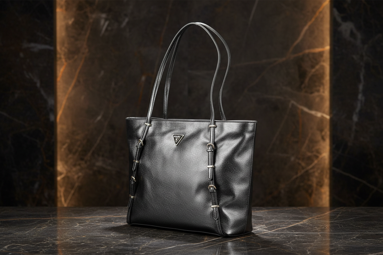 Guess Jeans svart handväska för kvinnor