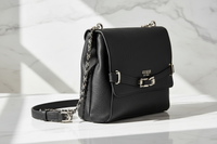 Dámská kabelka Guess Jeans z černého polyuretanu