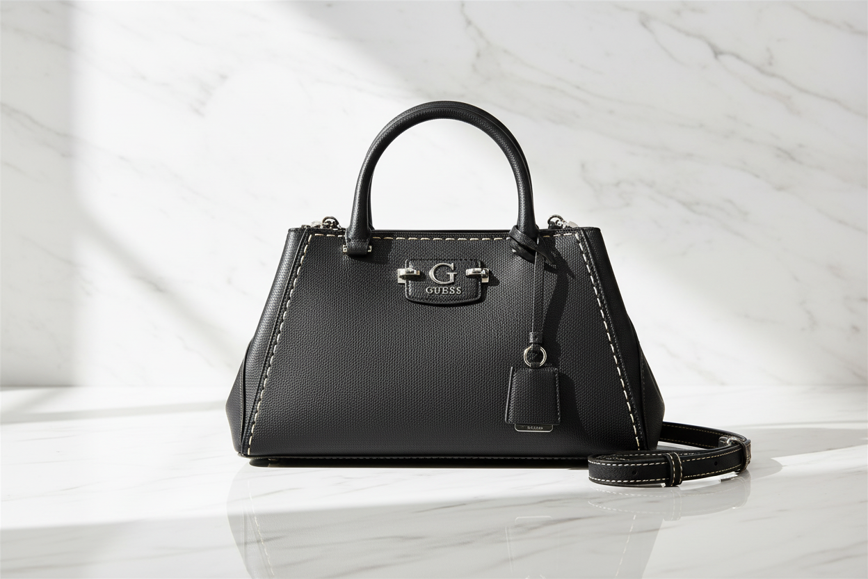 Guess Jeans svart handväska för kvinnor