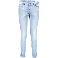 Dámské džíny Guess Jeans Azzurro z organické bavlny