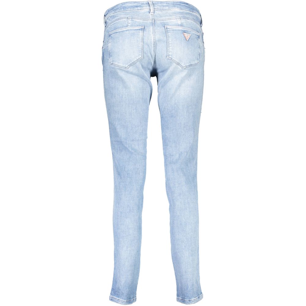 Dámské džíny Guess Jeans Azzurro z organické bavlny