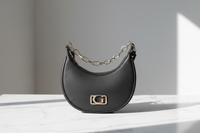 Dámská kabelka Guess Jeans z černého polyuretanu