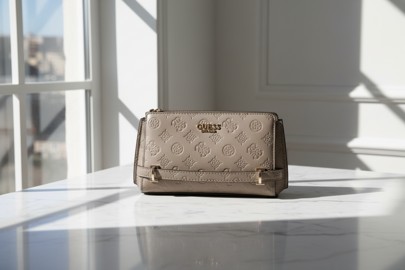 Guess Jeans Marrone Axelväska