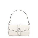 Michael Kors vit läderhandväska