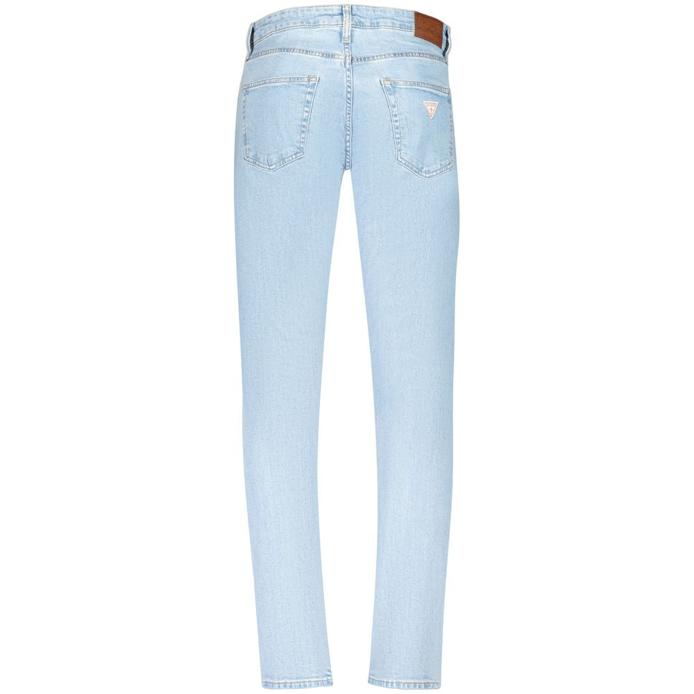 Guess Jeans Azzurro Cotton Herrjeans