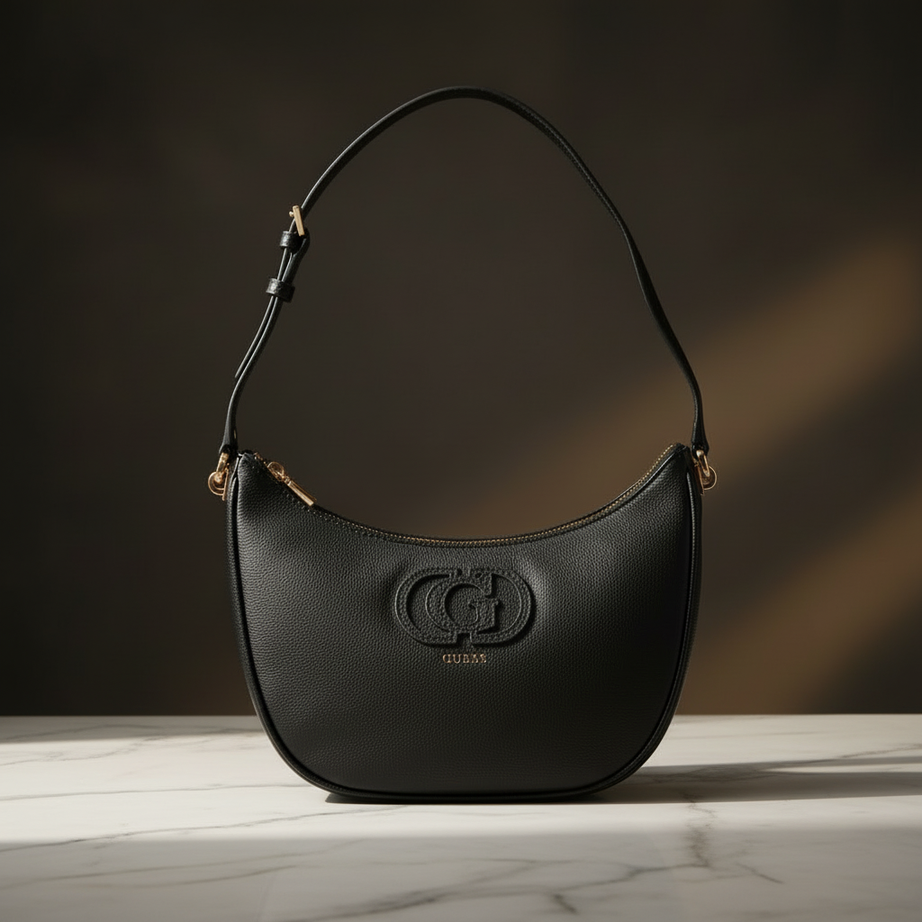 Guess Jeans Nero Damväska