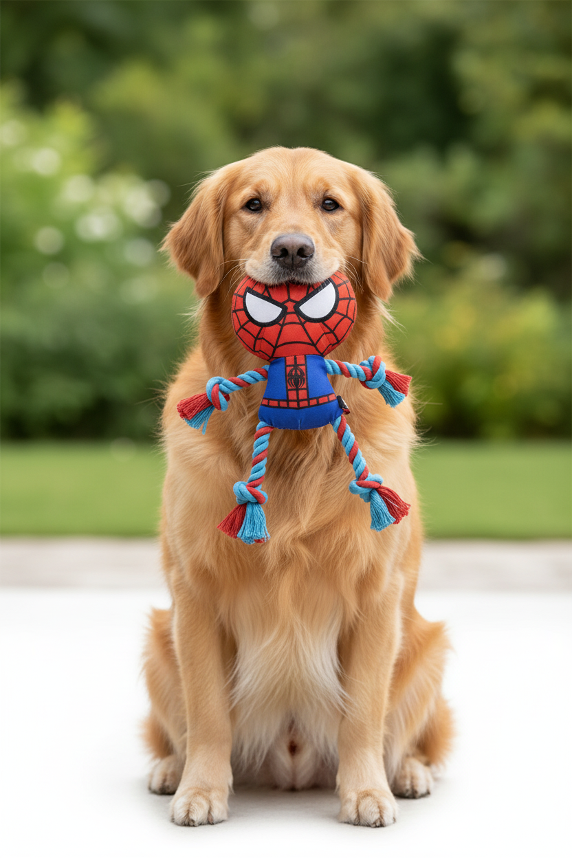 Hračka pro psa Spider-Man Červený 8,0 x 13,0 x 26,0 cm