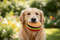 Soft toy for dogs Gloria Hamburdog Hamburger