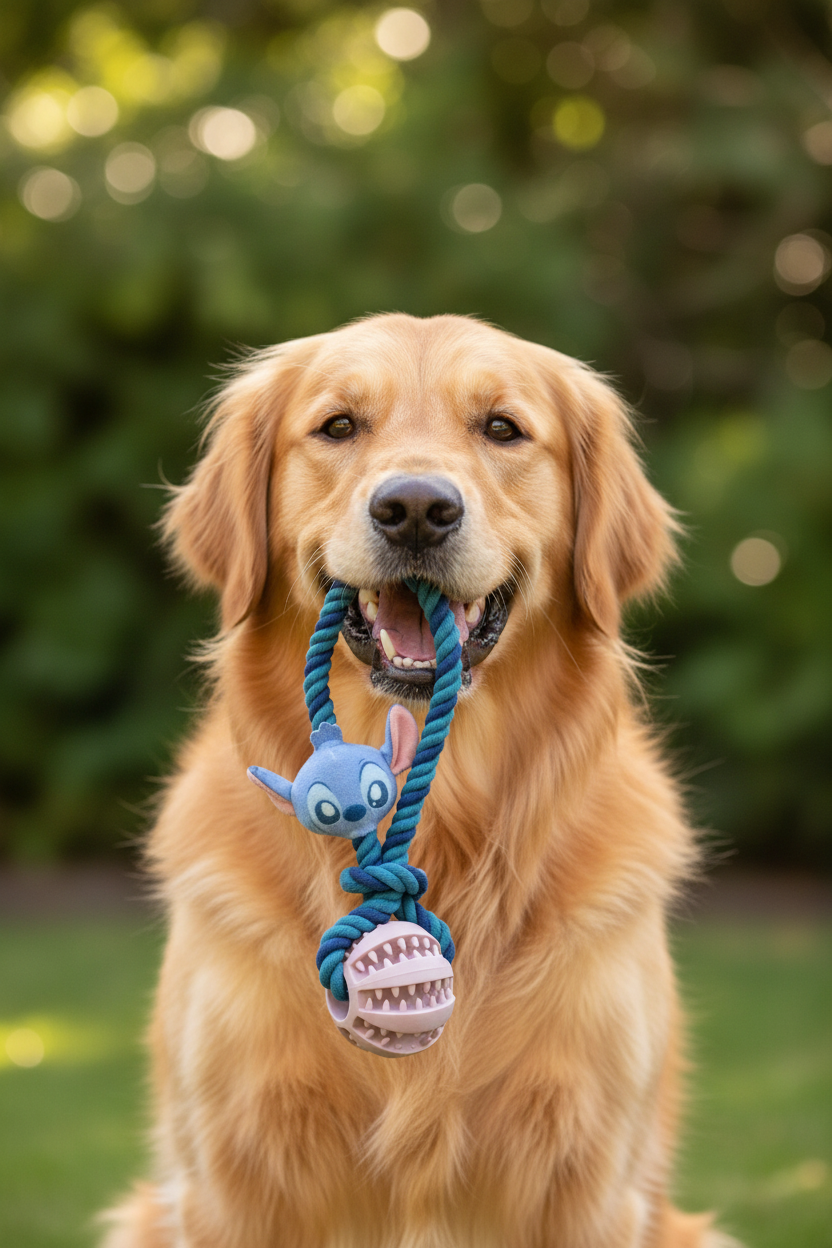 Dog chewing toy Stitch