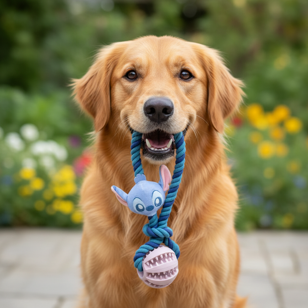 Dog chewing toy Stitch