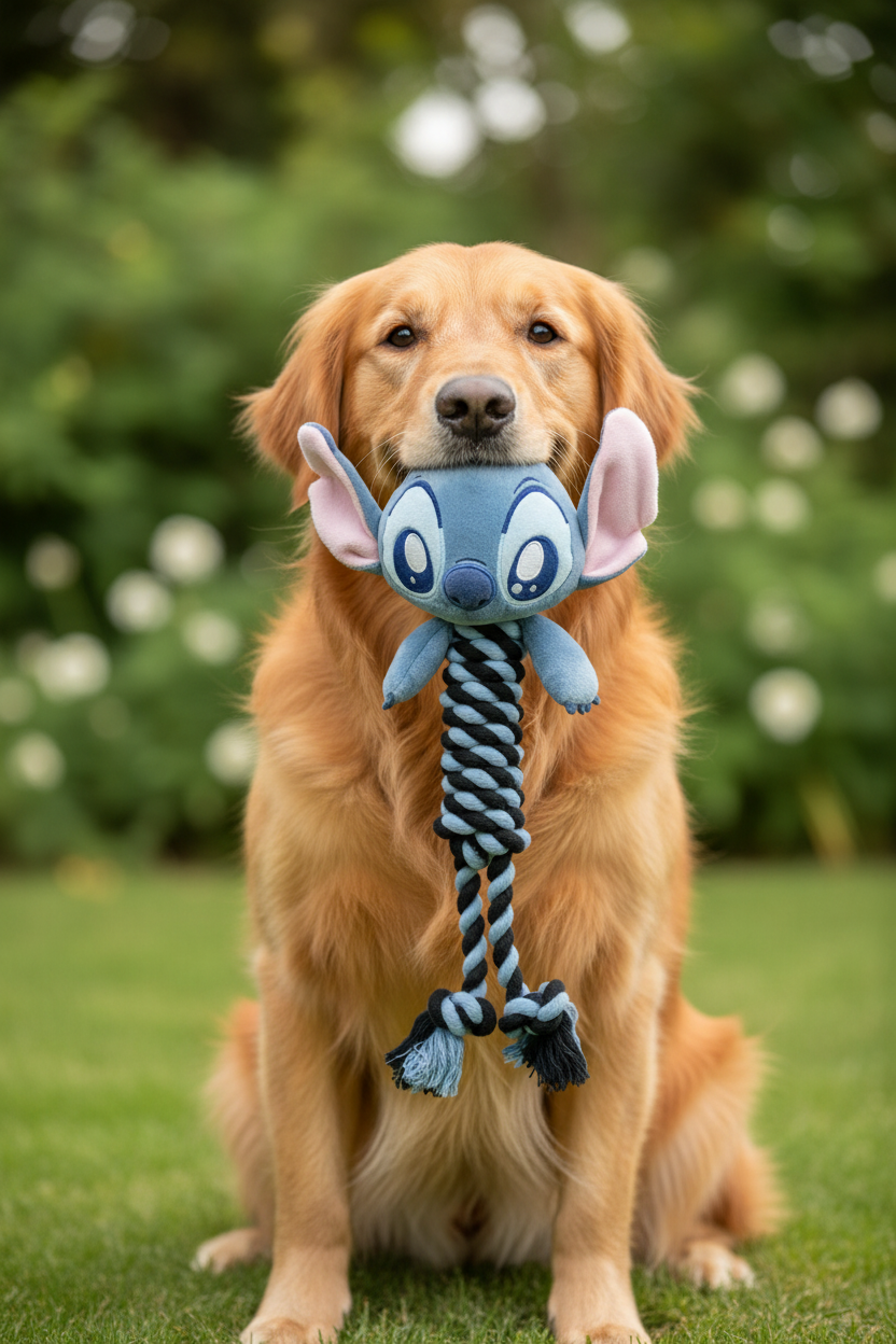 Dog toy Stitch Blue 9,5 x 30 x 9,5 cm