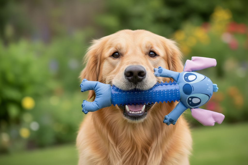 Dog chewing toy Stitch Blue 11 x 30 x 9 cm
