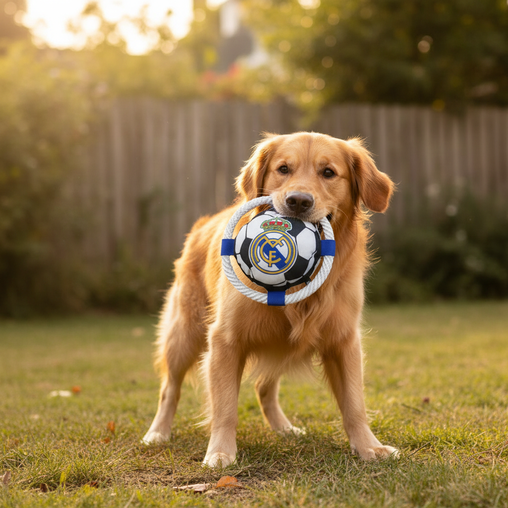 Frisbee Real Madrid C.F. White 22,0 x 22,0 x 6,0 cm