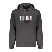 Tommy Hilfiger Black Cotton Men's Hoodie