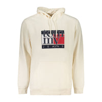 Tommy Hilfiger White Cotton Men's Hooded Sweatshirt