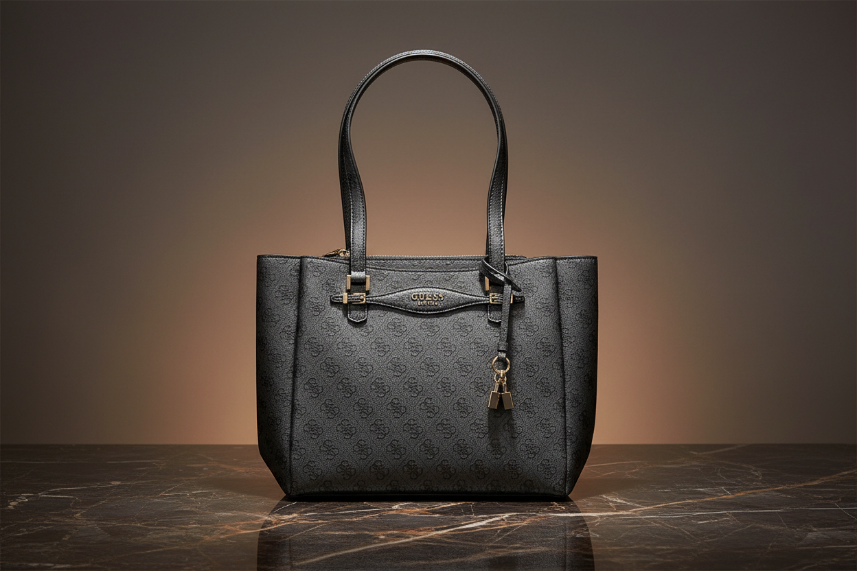 Dámská kabelka Guess Jeans Nero z polyuretanu