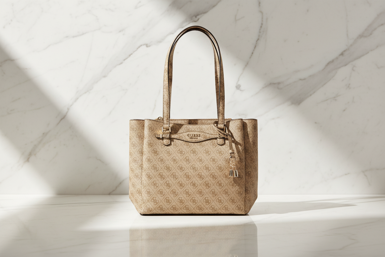 Guess Jeans Beige Damväska