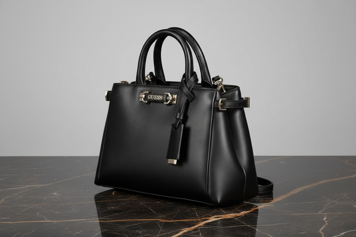 Guess Jeans Nero Damväska