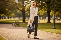 Guess Jeans Nero Women Handbag