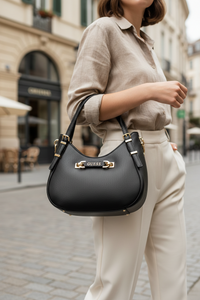 Guess Jeans Nero Women Handbag