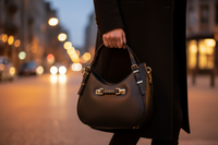 Guess Jeans Nero Women Handbag