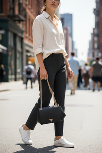 Guess Jeans Nero Damväska