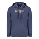Tommy Hilfiger Blue Cotton Men's Hooded Sweatshirt