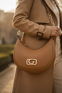 Dámská kabelka Guess Jeans Marrone z poliuretanu